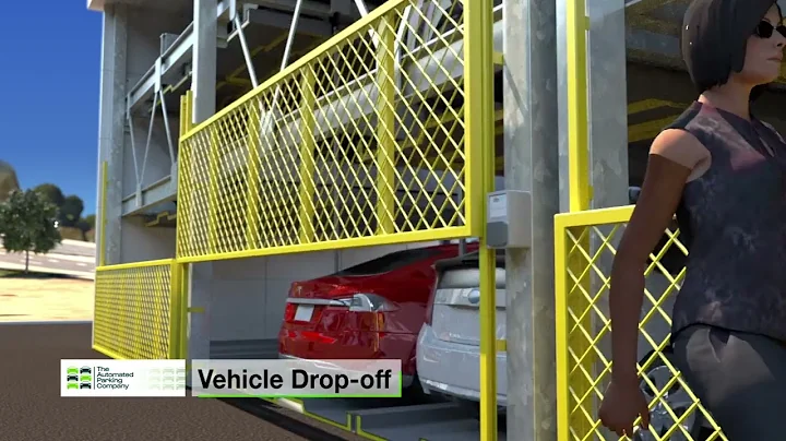 The Automated Parking Company 3 High Puzzle Parking System Transient