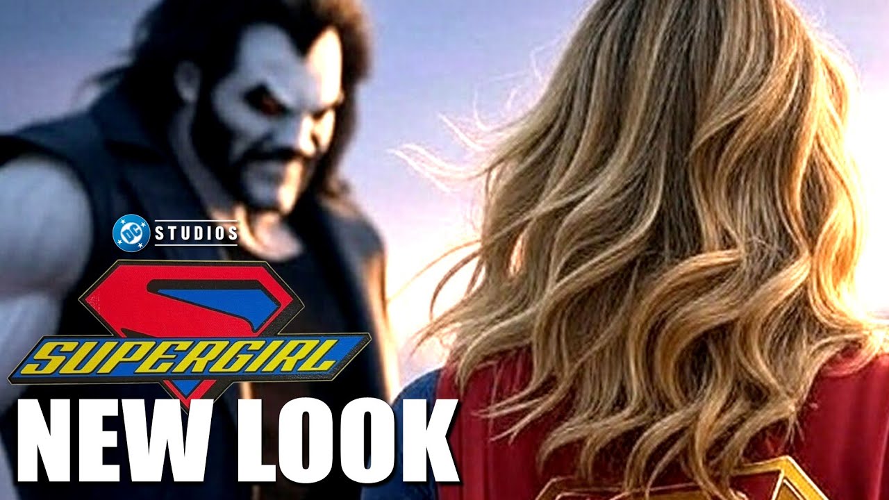 NEW Look at LOBO Fighting & SUPERGIRL Flying! | DC
