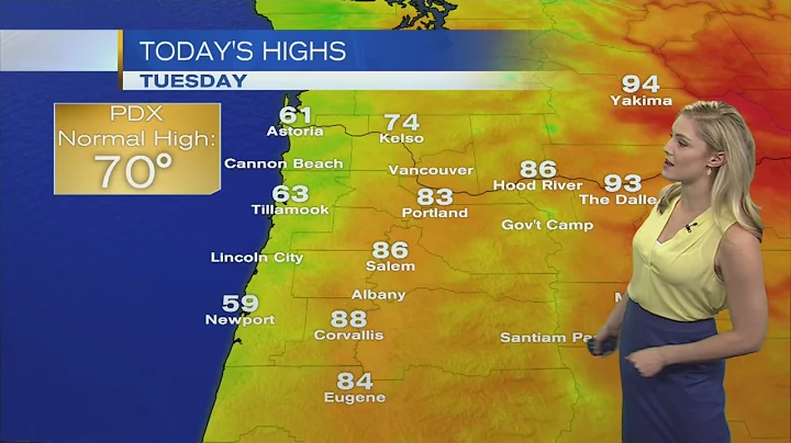 4pm Tuesday Evening Forecast KOIN 6 May 23, 2017