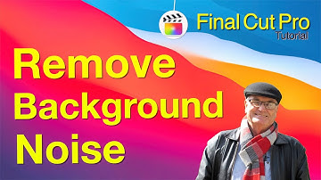 How to Remove Excessive Background Noise from Vocals  - Final Cut Pro 10.5.2