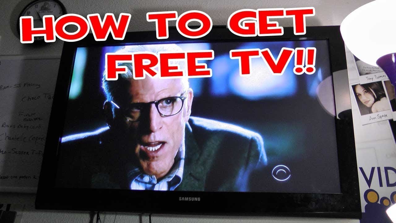 HOW TO GET FREE TV - HDTV Indoor Antennas 📺
