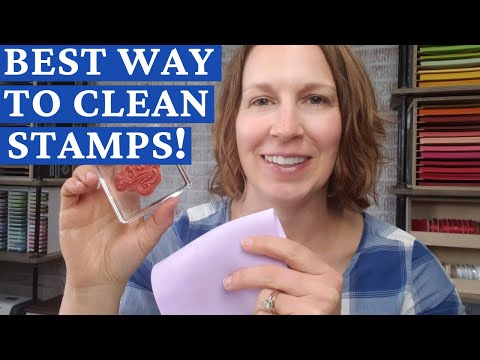 How To Remove Permanent Ink Stain From Clear Stamps