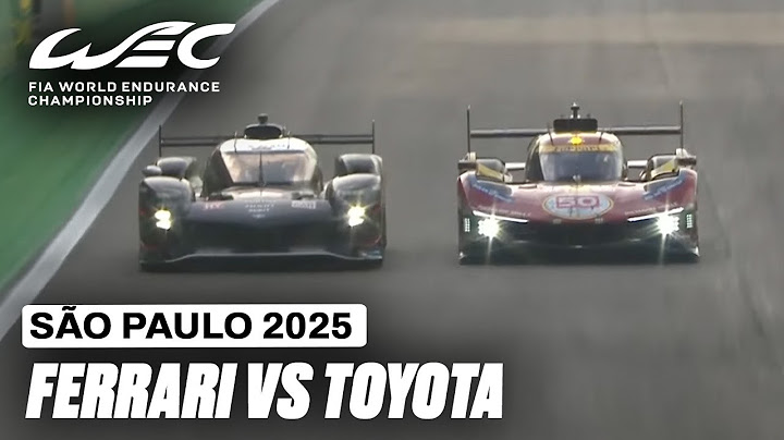 Ferrari Battles with Toyota! | Rolex 6 Hours of São Paulo 2025 | FIA WEC
