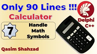 Calculator 07 - Handle Math Symbols