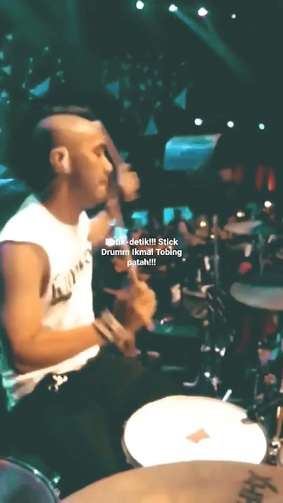 Detik-detik!!! stick drumm ikmal Tobing patah !!! skill dewa #Mahadewa #RepubikCinta #Dewa19