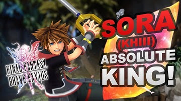 Final Fantasy Brave Exvius - Unit Reviews, Guides, Rotations - How to Use Sora (KHIII)!