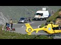 Rescue operation  Biker collapsed on Grossglockner Hochalpenstrasse - Austria 31.7.2020