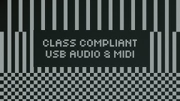 Digi OS Upgrades: Class Compliant USB Audio & MIDI