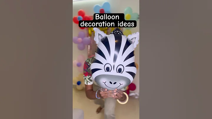 Birthday decoration ideas at home | balloon decoration ideas #shortsviral #balloon #decorationideas