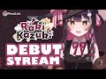 Debut streama raccoon girl with a magical touchpixellink