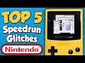 Top 5 Any% Speedruns in Nintendo Games - Glitches With DPadGamer