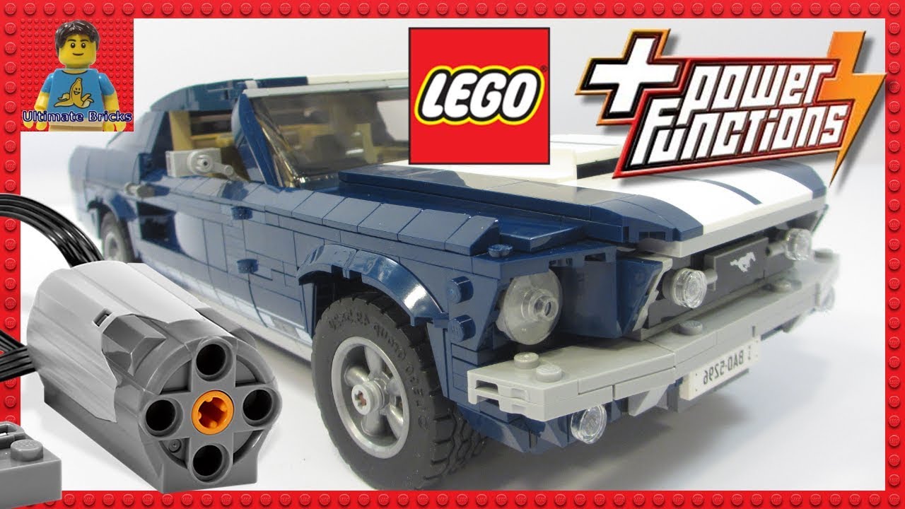 LEGO Ford Mustang That Actually Drives 
