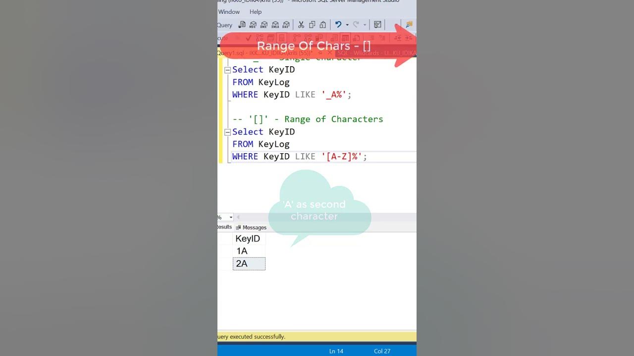 SQL Tips | Know These Wildcards ! #sqltips SQL Tips | Know These Wildcards ! #sqltips
