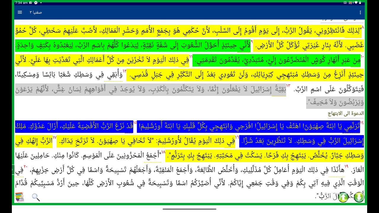 سفر صفنيا الاصحاح الثالث/  الجزء الثاني ( دراسة كتابيه) نخبه من خدام الانجيل 22