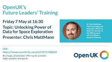 Future Leader Chris Mattmann on Unlocking the Power of Data for Space Exploration