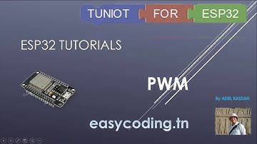 ESP32 tutorial A-09: PWM