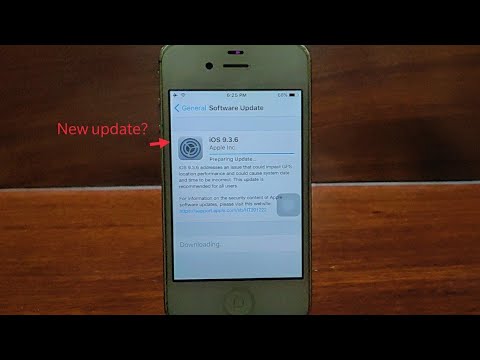 My Iphone 4s Receive New Update In 2019 Ios 9 3 6 Youtube