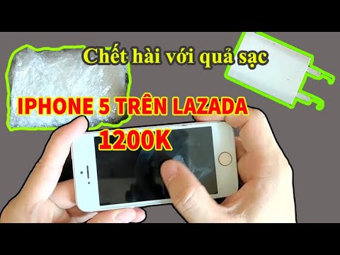 Mở hộp điện thoại Iphone 5 cũ mua trên Lazada, tính năng có còn ngon như máy đời đầu?