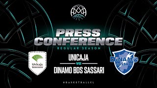 Unicaja v Dinamo BDS Sassari - Press Conference