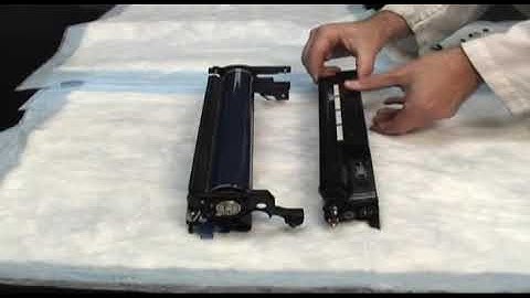 Ricoh Aficio MP C2500 Drum Rebuild Instructions