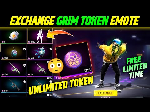HOW TO GET GRIM TOKEN UNLIMITED IN FREE FIRE