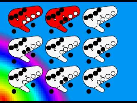 Song of time 12 hole ocarina tutorial (Long version) 