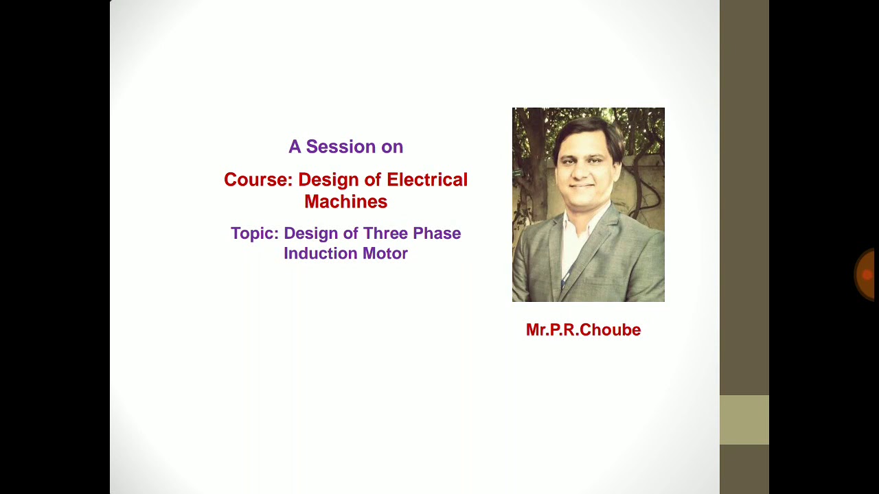 Output Equation of 3 Phase Induction Motor, Specific Magnetic and Electric Loading