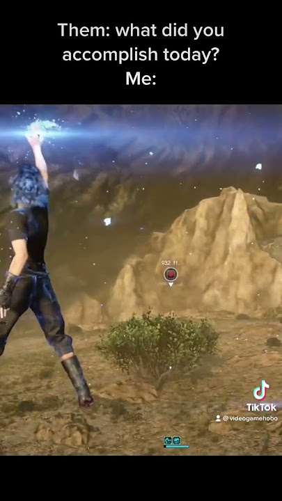 When you find the ring of power in Final Fantasy 15 #finalfantasy #ff15 #ps4 #playstation #oneshot