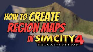 Simcity 4 Mapmaking Tutorial - How to import real world locations tot he game