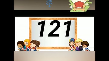 Numbers from 121 to 140📝