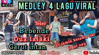 MEDLEY 4 LAGU VIRAL DUA LALAKI BEBENDE GARUT INTAN TELER BAJIDORAN