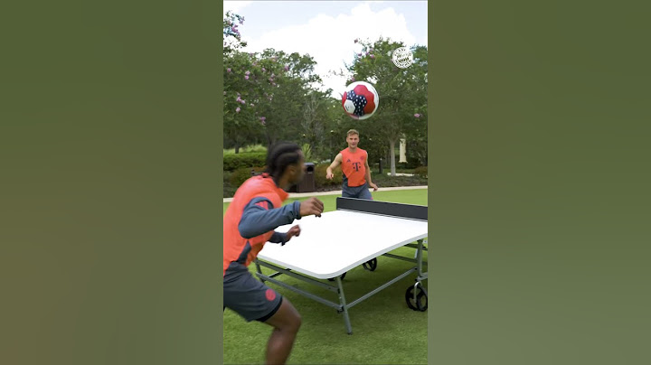 Intense Match Between Serge and Joshua ⚽️🏓