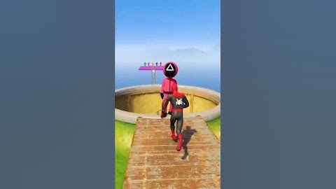 Spiderman vs Squid games boy #spiderman #squidgame #shorts #subscribe @games24c