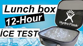 Hydro Flask Lunch Box Ice Test