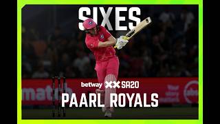 Paarl Royals BIGGEST SA20 sixes | Betway SA20 screenshot 1