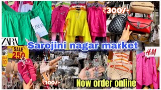 SAROJINI NAGAR MARKET DELHI LATEST COLLECTION With shop number starting ₹50/-