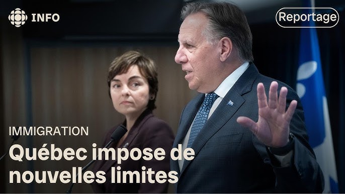 Québec pose des gestes pour réduire l'immigration temporaire - YouTube