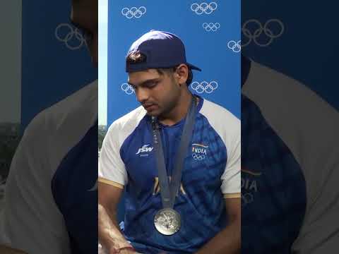 Watch Neeraj Chopra share what it means to be the flagbearer for India. 🇮🇳 #shorts