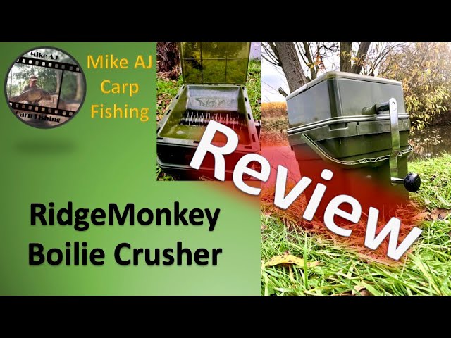 CARP FISHING REVIEW - Ridge Monkey Boilie Crusher 