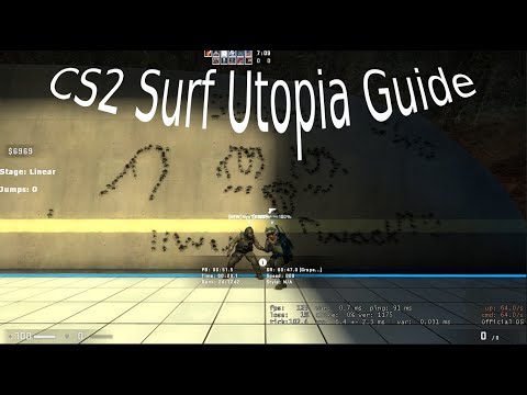 CS2 Surf utopia Guide(Shortcuts) | How to get a good time