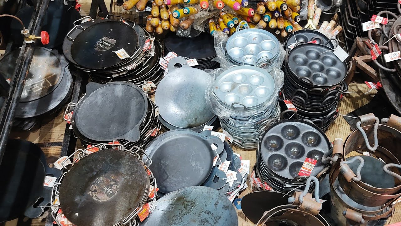 Revathi Stores Low Price Kitchen Cast iron &Iron Cookware Collection's