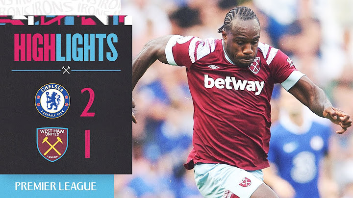 Chelsea 2-1 West Ham | Cornet Denied Equaliser in Late Defeat | Premier League Highlights