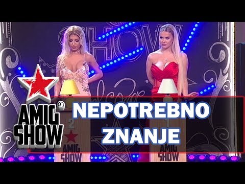 Nepotrebno Znanje – Zadrugarke (Ami G Show S12)