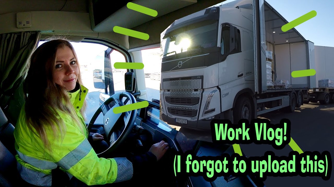 Relaxed Truck Deliveries in Stockholm, Sweden! Trucker Cassie 2022