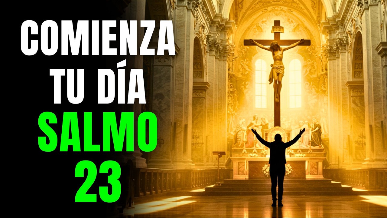 ORACIÓN PODEROSA DE LA MAÑANA con el SALMO 23 | Recibe Nuevas Fuerzas e Invoca Prosperidad