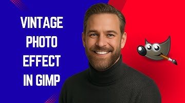 How to Create Vintage Photo Effects in GIMP - GIMP Tutorial for Beginners
