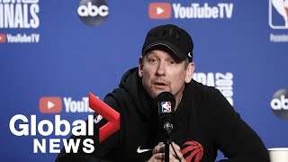 NBA Finals: Nick Nurse defends calling time out near end of Game 5