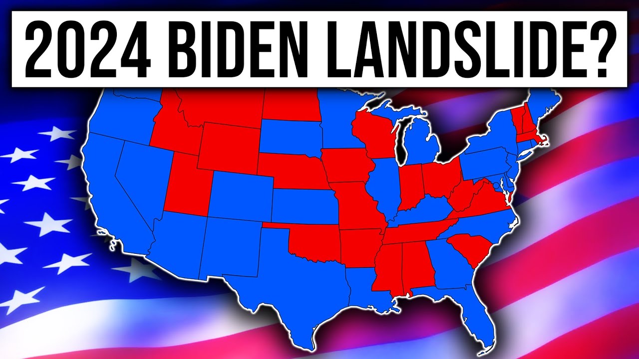 2024 Trump VS Biden Election Map Based On The Latest Polls 2024