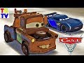 Cars 3 Tow Mater vs Jackson Storm | Cars Lightning League