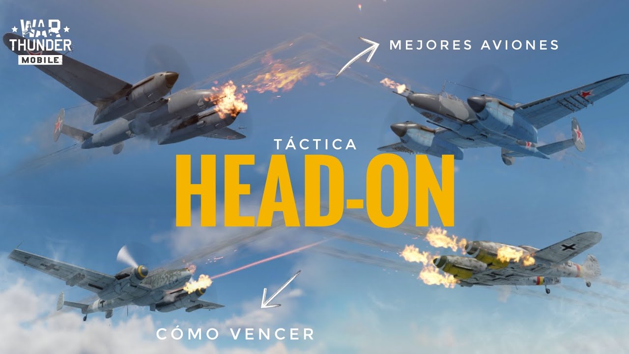 TACTICA HEAD ON 🤜🏻🤛🏻 en WAR THUNDER MOBILE (Combate frontal) 💥 ...